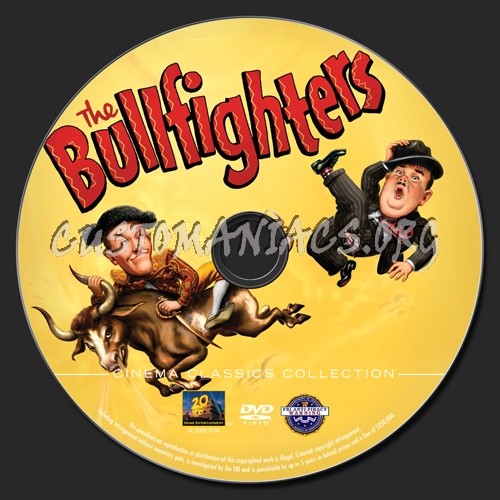 The Bullfighters dvd label