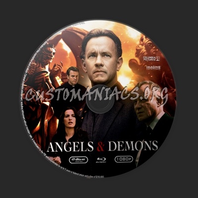 Angels & Demons blu-ray label