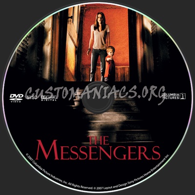 The Messengers dvd label