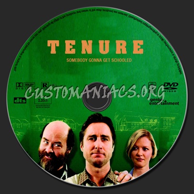 Tenure (2009) dvd label