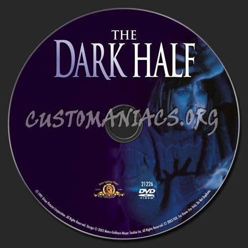 The Dark Half dvd label