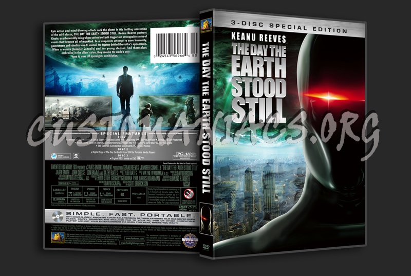 The Day the Earth Stood Still dvd cover