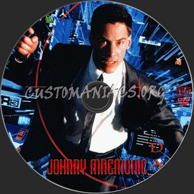 Johnny Mnemonic dvd label