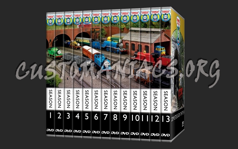 Thomas and Friends - Collection Vol 1-13 dvd cover