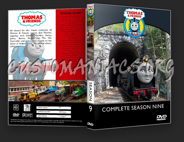 Thomas and Friends - Collection Vol 1-13 dvd cover