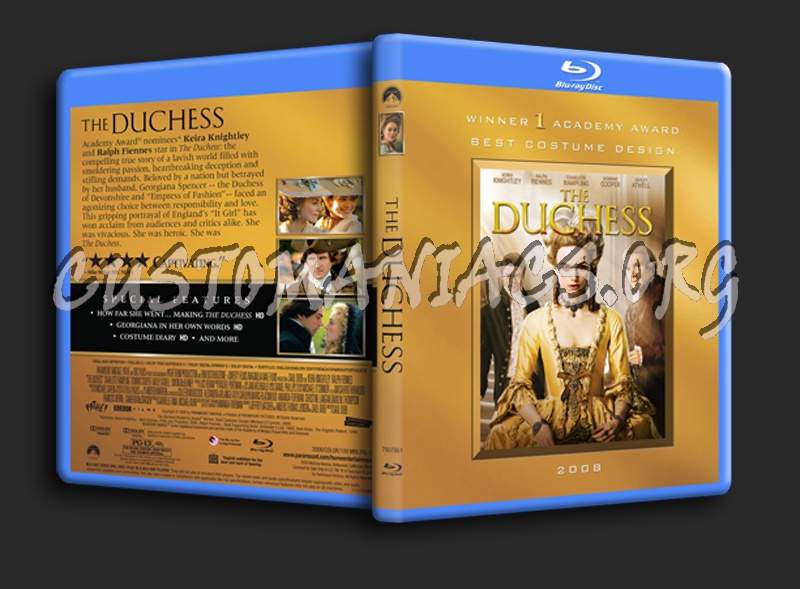 The Duchess blu-ray cover