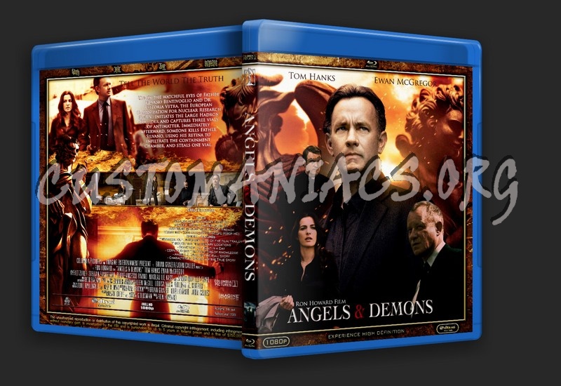 Angels & Demons blu-ray cover