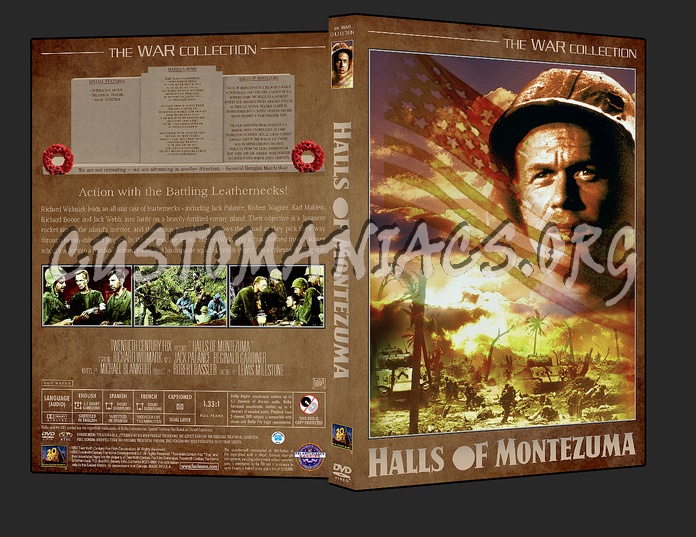 War Collection Halls Of Montezuma dvd cover