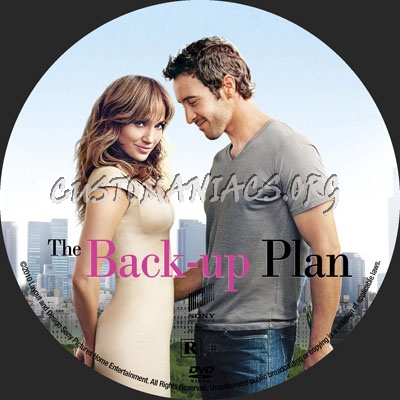 The Back-up Plan dvd label