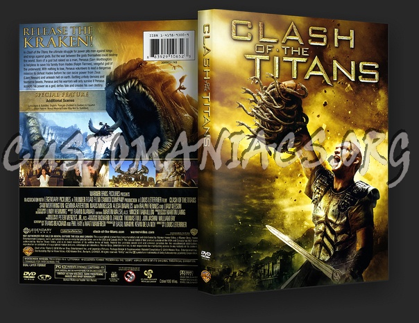 Clash of the Titans dvd cover