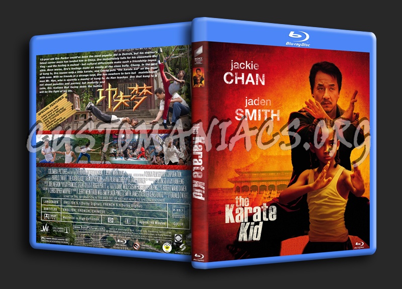 The Karate Kid (2010) blu-ray cover