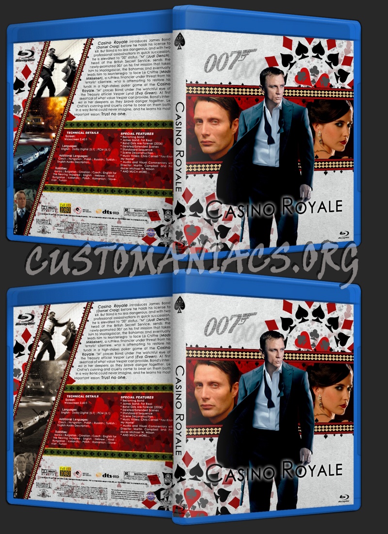 Casino Royale blu-ray cover