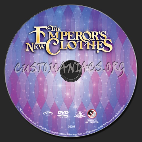 The Emperor's New Clothes dvd label