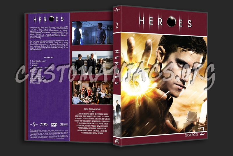 Heroes dvd cover