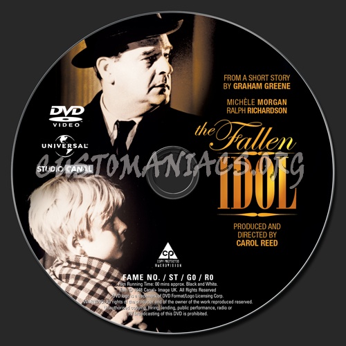 The Fallen Idol dvd label