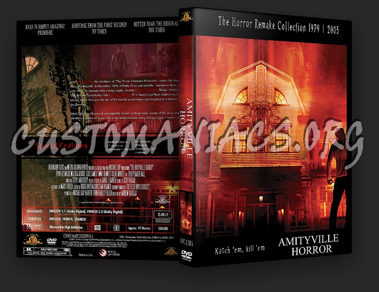 Amityville dvd cover