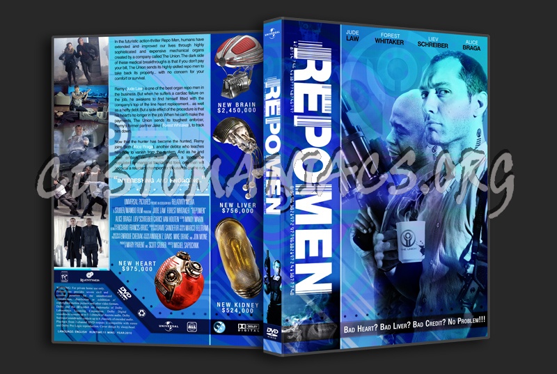 Repo Men dvd cover