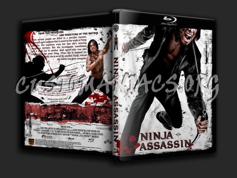 Ninja Assassin blu-ray cover