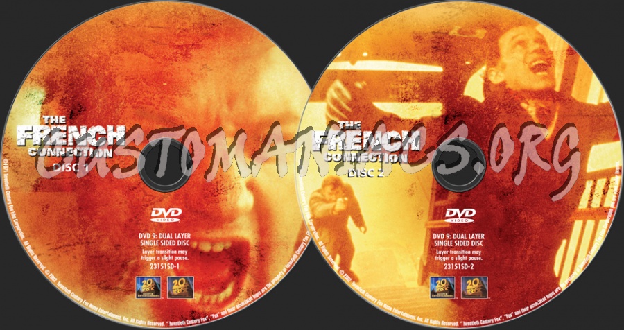 The French Connection dvd label