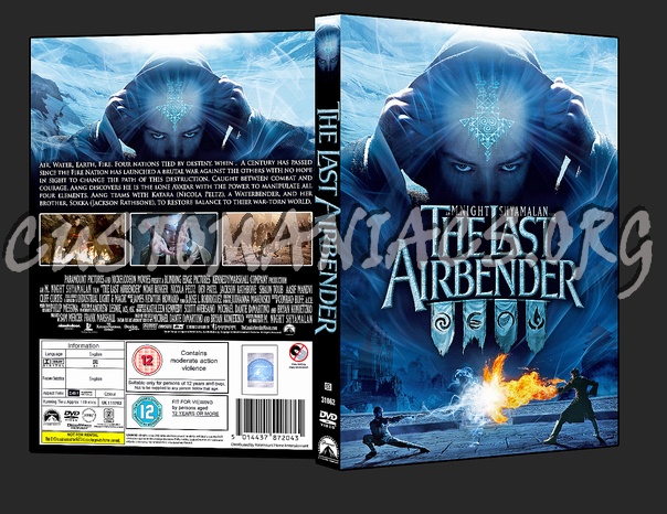 The Last Airbender dvd cover