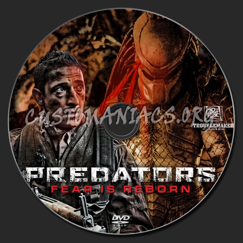 Predators dvd label