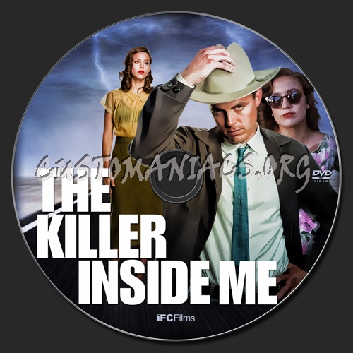 The Killer Inside Me dvd label