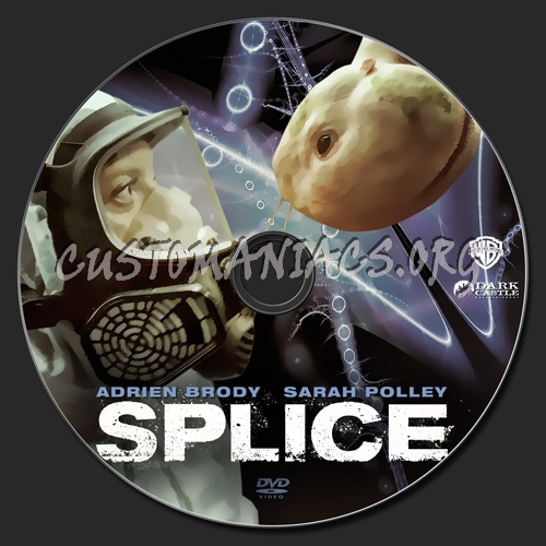 Splice dvd label