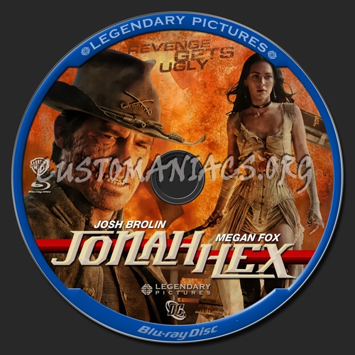 Jonah Hex blu-ray label