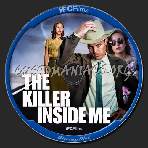 The Killer Inside Me blu-ray label