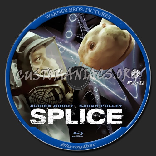 Splice blu-ray label