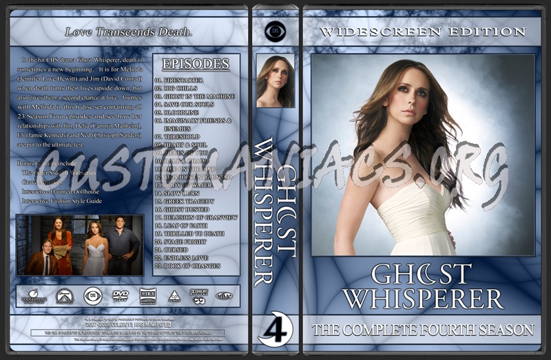 Ghost Whisperer Complete Series dvd cover