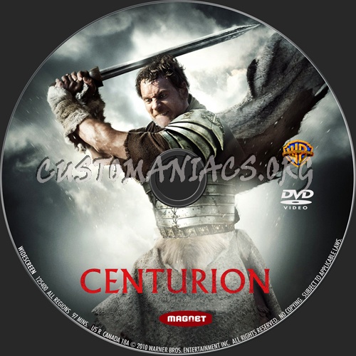 Centurion dvd label