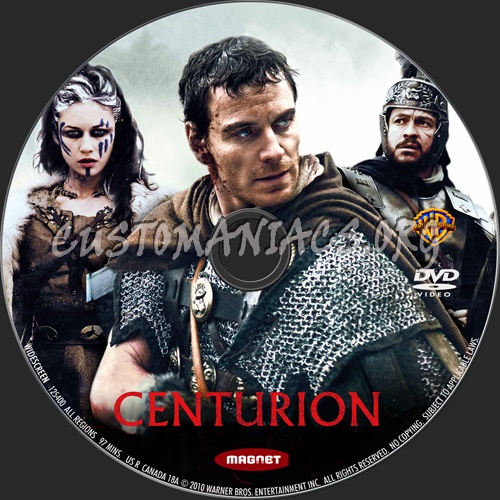 Centurion dvd label