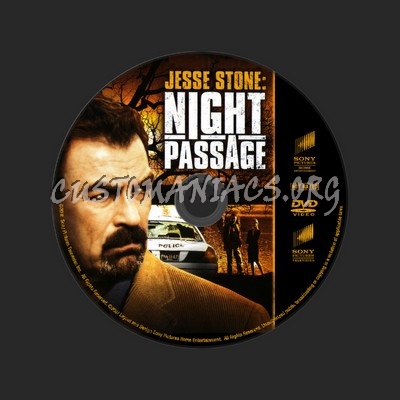 Jesse Stone: Night Passage dvd label