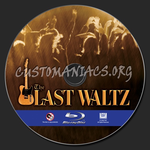 The Last Waltz blu-ray label