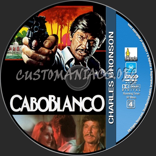 Charles Bronson Collection - Caboblanco dvd label