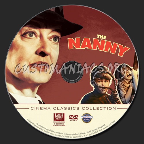 The Nanny dvd label