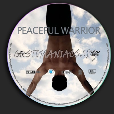 Peaceful Warrior dvd label