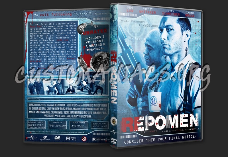 Repo Men dvd cover