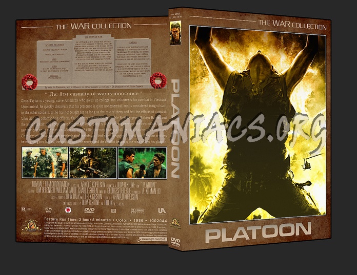 War Collection Platoon dvd cover