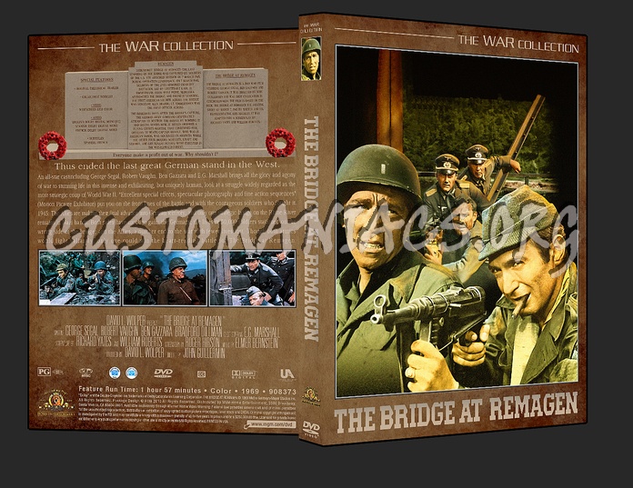 War Collection The Bridge At Remagen dvd cover
