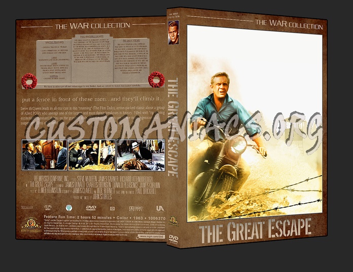 War Collection The Great Escape dvd cover