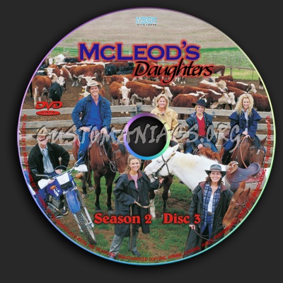 McLeod's Daughters Season 2 dvd label