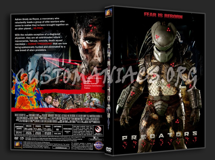 Predators dvd cover