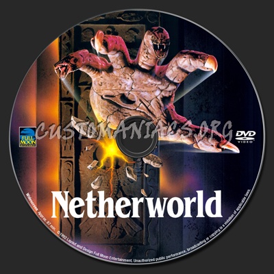 Netherworld dvd label