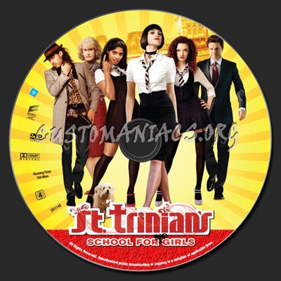 St. Trinians dvd label