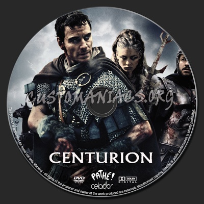 Centurion dvd label