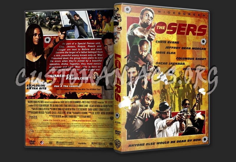 The Losers dvd cover