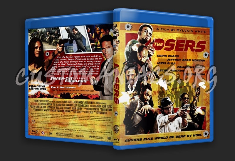 The Losers blu-ray cover