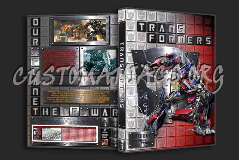 Transformers / Optimus Prime dvd cover